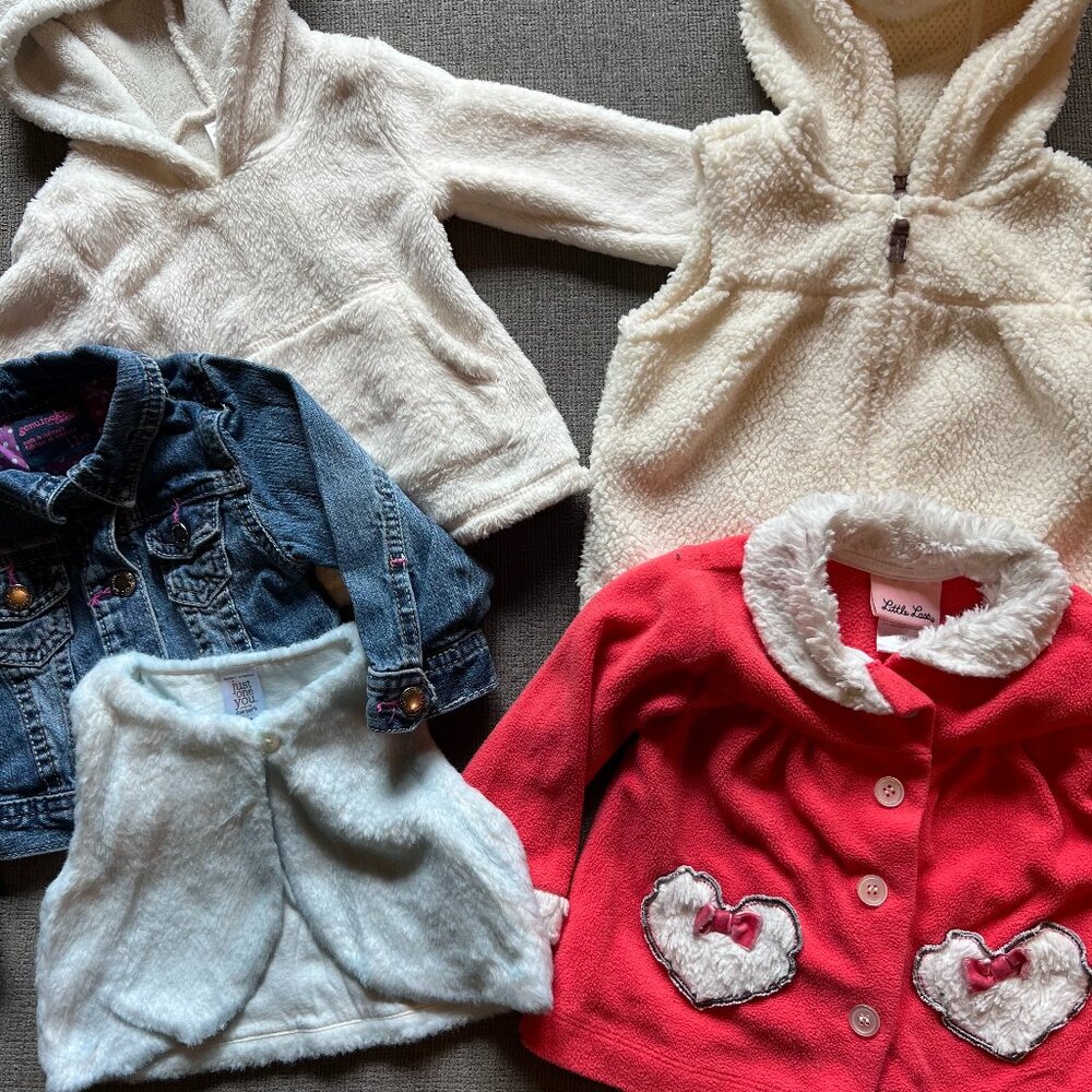 Stylish 5-Piece Jacket Bundle for 12 Months